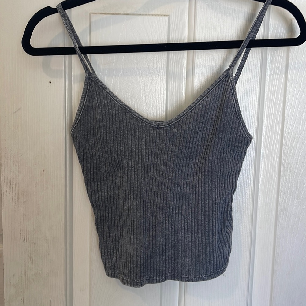 Brandy Melville gray tank top
